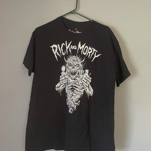 Men's L Adult Swim Rick & Morty T-shirt